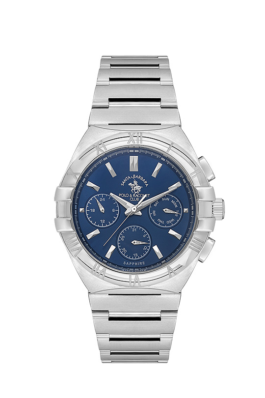 SB.1.10548 Elegant Santa Barbara Polo Men's Watch Stainless Steel Band