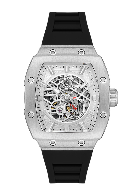 SB.1.10549 Elegant Santa Barbara Polo Men's Watch Silicone Band