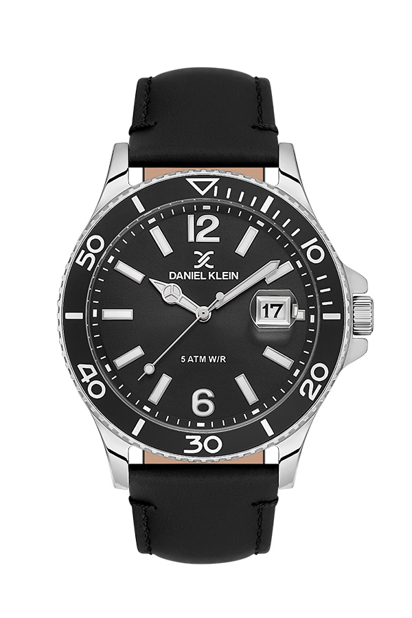 DK.1.13905 Elegant Daniel Klein Men's Watch Genuine Leather Band