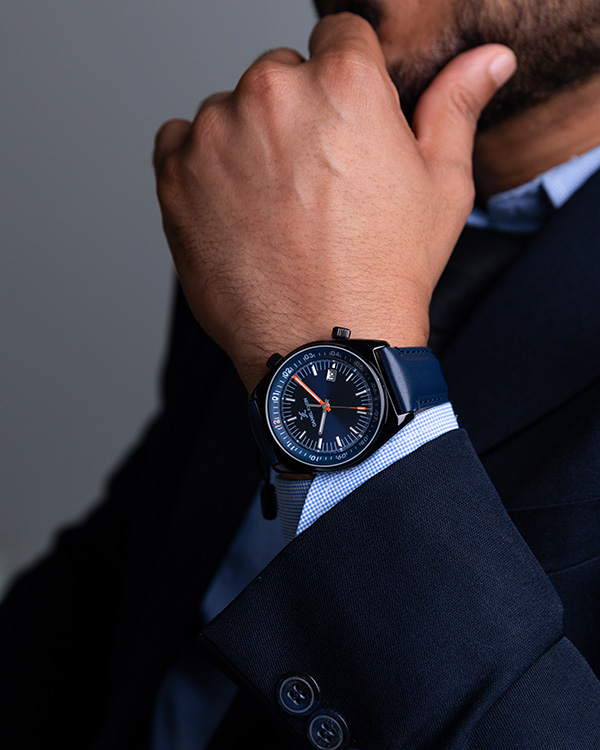 DK.1.13814 Elegant Daniel Klein Men's Watch Genuine Leather Band