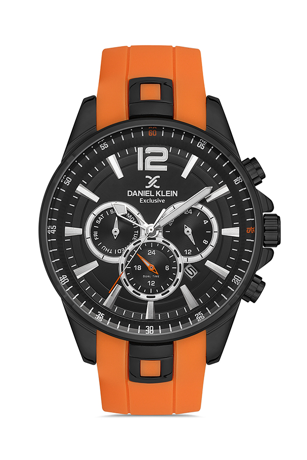 DK.1.13139 Elegant Daniel Klein Men's Watch Silicone Band