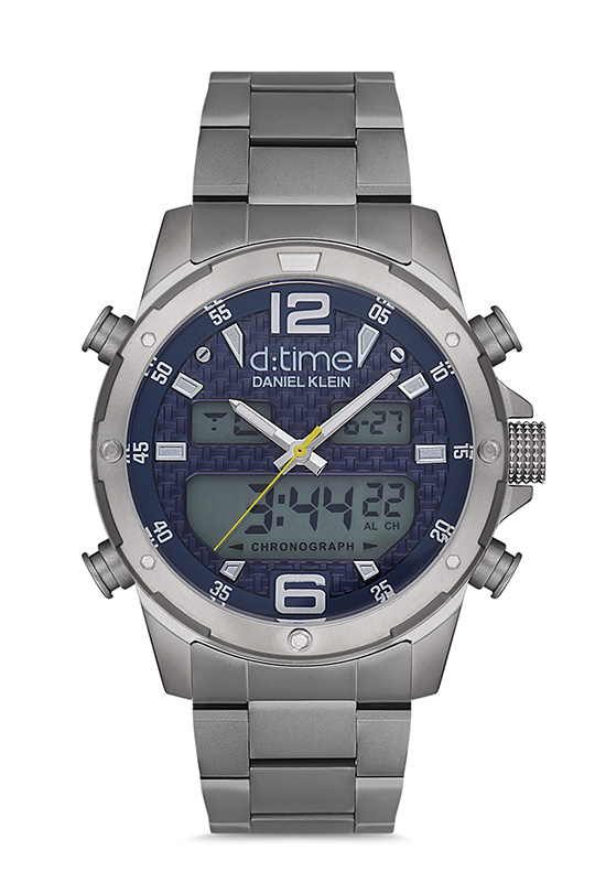 DK.1.12657 ساعة رجالية سير ستانلس ستيل من دانيال كلاين