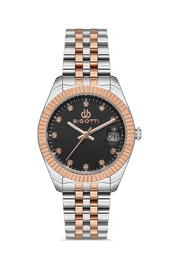 BG.1.10240 Elegant Bigotti Milano Women's Watch Stainless Steel Band